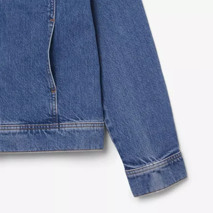 Bomullsjeansjacka Bomullsjeansjacka