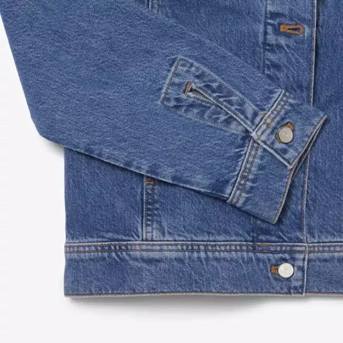 Bomullsjeansjacka Bomullsjeansjacka