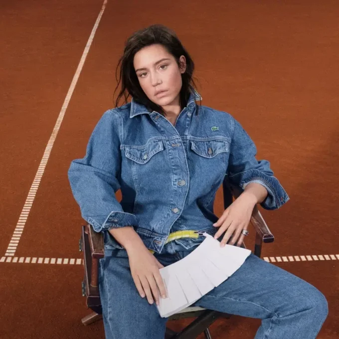 Bomullsjeansjacka Bomullsjeansjacka