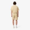 Bomullsshorts med krokodiltryck och ränder Bomullsshorts med krokodiltryck och ränder
