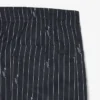 Bomullsshorts med krokodiltryck och ränder Bomullsshorts med krokodiltryck och ränder