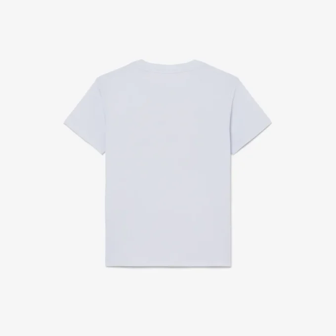 Bomullst-shirt med grafiskt tryck Bomullst-shirt med grafiskt tryck
