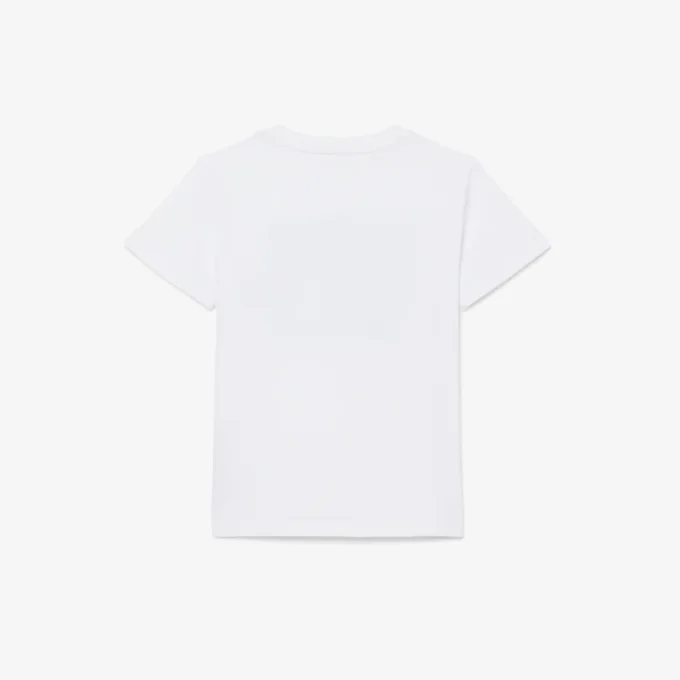 Bomullst-shirt med grafiskt tryck Bomullst-shirt med grafiskt tryck