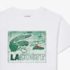 Bomullst-shirt med grafiskt tryck Bomullst-shirt med grafiskt tryck