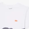 Bomullst-shirt med krokodiltryck Bomullst-shirt med krokodiltryck