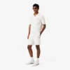 Bouclé-stickade shorts Bouclé-stickade shorts