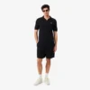 Bouclé-stickade shorts Bouclé-stickade shorts