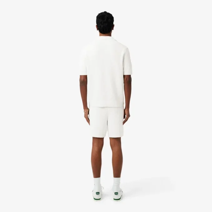 Bouclé-stickade shorts Bouclé-stickade shorts