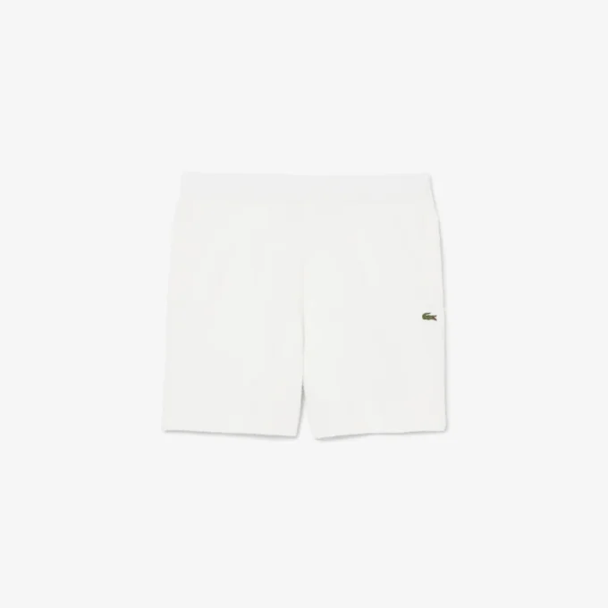 Bouclé-stickade shorts Bouclé-stickade shorts