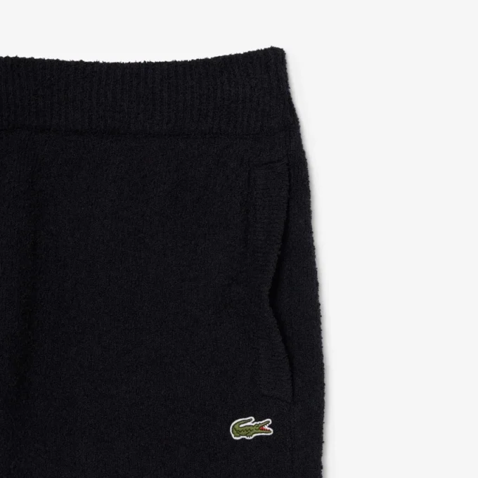 Bouclé-stickade shorts Bouclé-stickade shorts