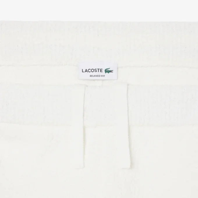 Bouclé-stickade shorts Bouclé-stickade shorts