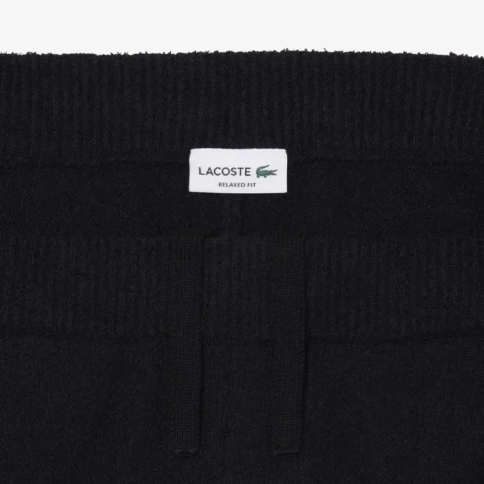 Bouclé-stickade shorts Bouclé-stickade shorts