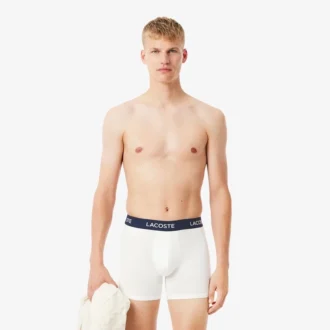 Boxerkalsonger för män med märkeslogotyp, 5-pack