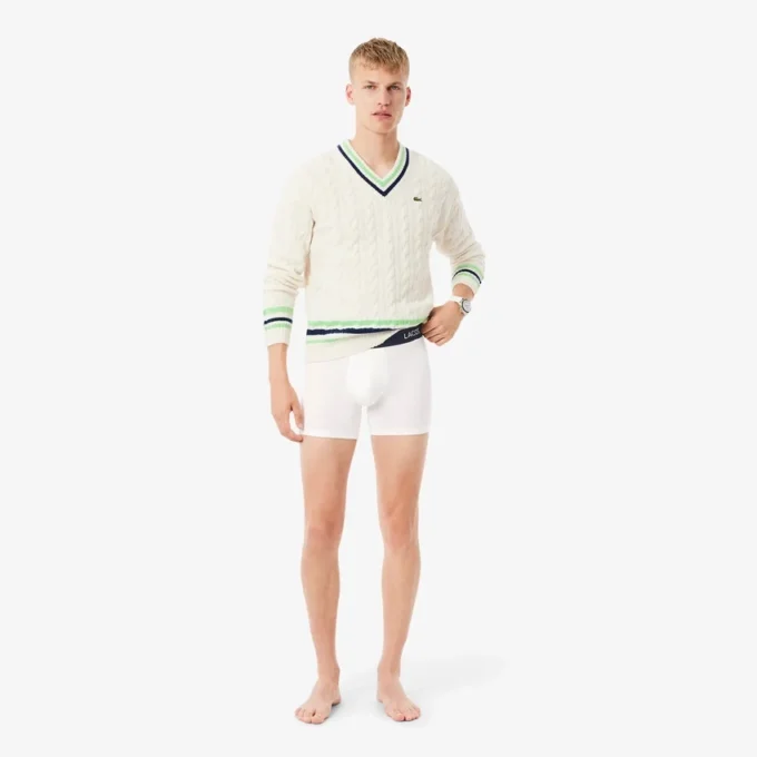 Boxerkalsonger för män med märkeslogotyp, 5-pack Boxerkalsonger för män med märkeslogotyp, 5-pack