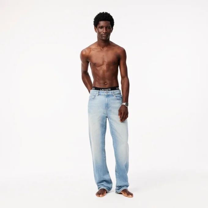 Boxerkalsonger för män med märkeslogotyp, 5-pack Boxerkalsonger för män med märkeslogotyp, 5-pack
