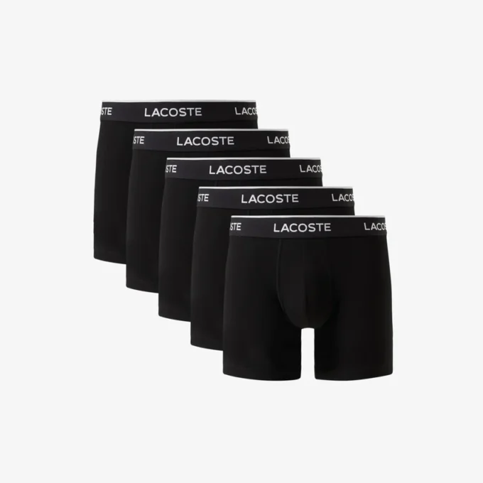 Boxerkalsonger för män med märkeslogotyp, 5-pack Boxerkalsonger för män med märkeslogotyp, 5-pack