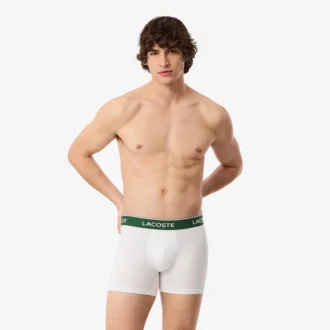 Boxerkalsonger i bomullsjersey för herr, 3-pack