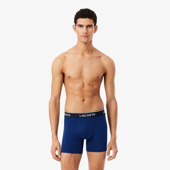 Boxerkalsonger i bomullsjersey för herr, 3-pack Boxerkalsonger i bomullsjersey för herr, 3-pack