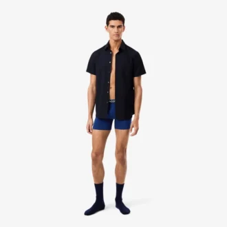 Boxerkalsonger i bomullsjersey för herr, 3-pack