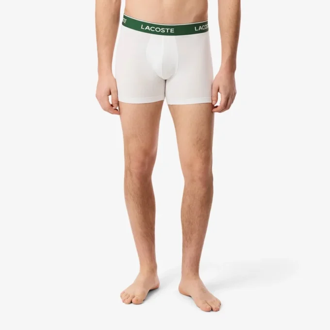 Boxerkalsonger i bomullsjersey för herr, 3-pack