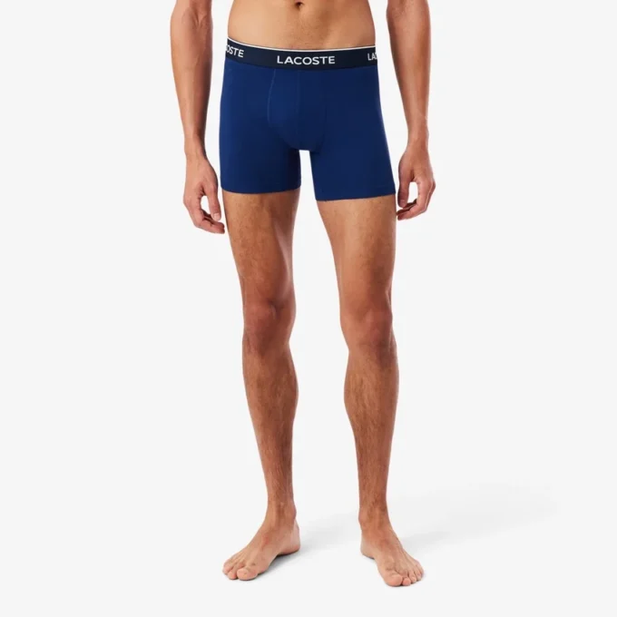 Boxerkalsonger i bomullsjersey för herr, 3-pack Boxerkalsonger i bomullsjersey för herr, 3-pack