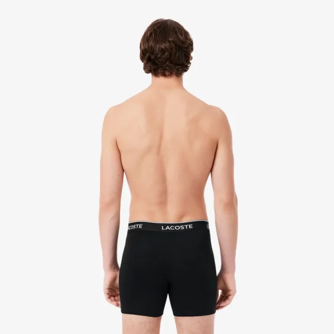 Boxerkalsonger i bomullsjersey för herr, 3-pack