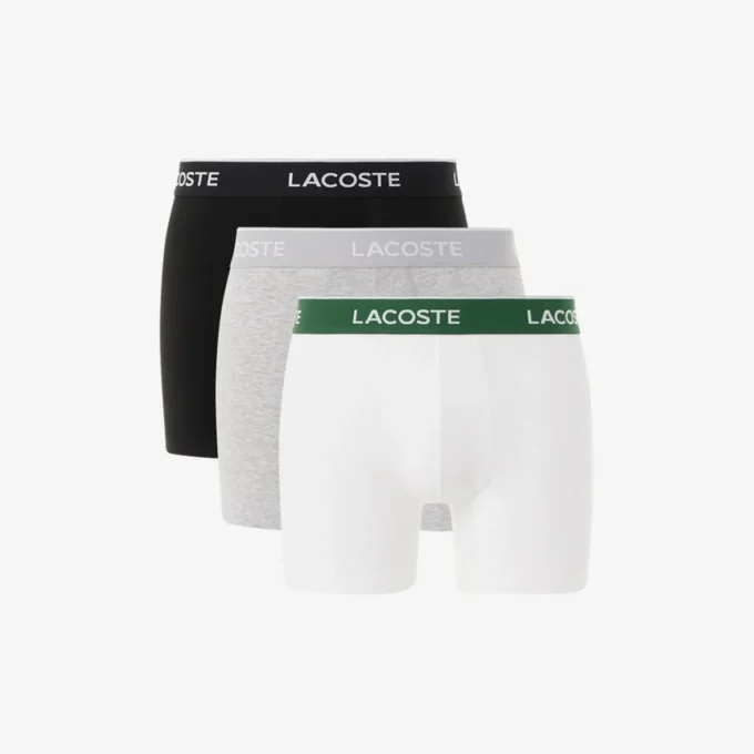 Boxerkalsonger i bomullsjersey för herr, 3-pack