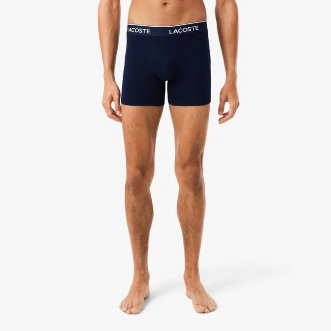 Boxerkalsonger i bomullsjersey för herr, 3-pack Boxerkalsonger i bomullsjersey för herr, 3-pack