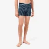 Boxerkalsonger i stretchbomull med monogram för herr Boxerkalsonger i stretchbomull med monogram för herr