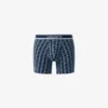 Boxerkalsonger i stretchbomull med monogram för herr Boxerkalsonger i stretchbomull med monogram för herr