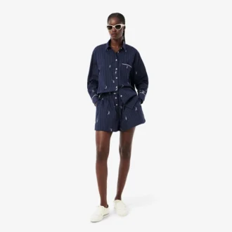 Boxershorts i bomullspoplin
