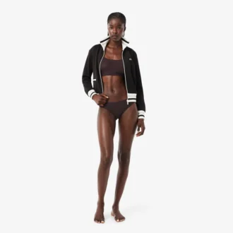 Bralette i mesh med krokodilmotiv