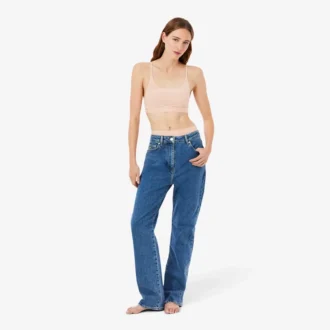Bralette i mesh med krokodilmotiv