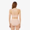 Bralette i mesh med krokodilmotiv Bralette i mesh med krokodilmotiv