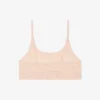 Bralette i mesh med krokodilmotiv Bralette i mesh med krokodilmotiv