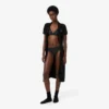 Bralette med logotyp och spets Bralette med logotyp och spets
