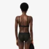 Bralette med logotyp och spets Bralette med logotyp och spets