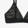 Bralette med logotyp och spets Bralette med logotyp och spets