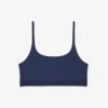 Bralette med Pointelle-mönster och logotyp Bralette med Pointelle-mönster och logotyp