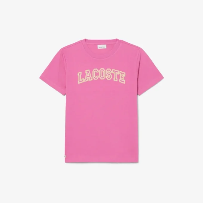 Broderad bomullst-shirt Broderad bomullst-shirt