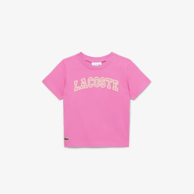 Broderad bomullst-shirt Broderad bomullst-shirt