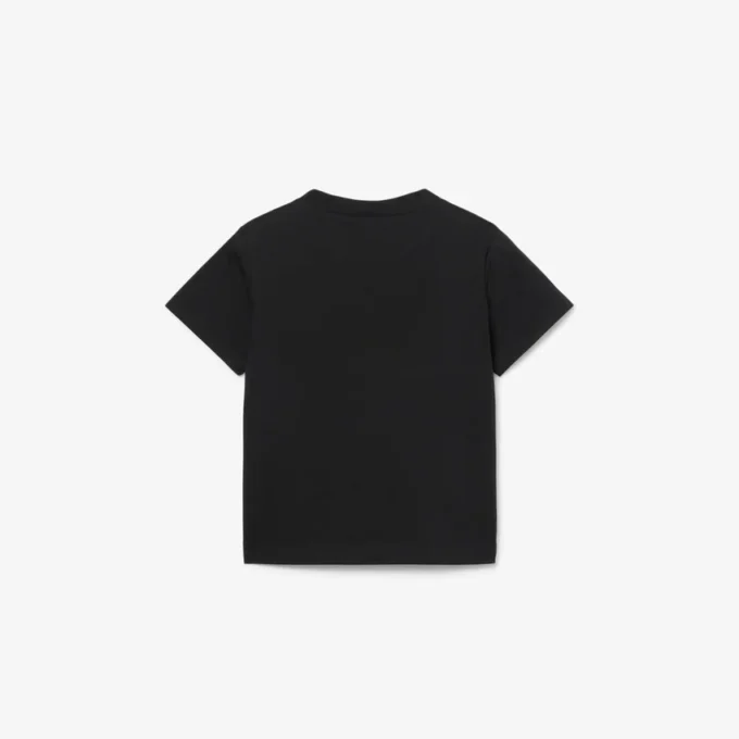 Broderad bomullst-shirt Broderad bomullst-shirt