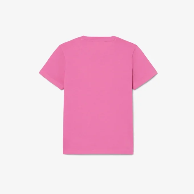 Broderad bomullst-shirt Broderad bomullst-shirt