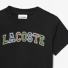 Broderad bomullst-shirt Broderad bomullst-shirt