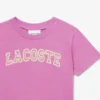 Broderad bomullst-shirt Broderad bomullst-shirt