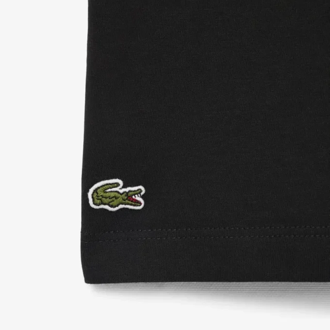 Broderad bomullst-shirt Broderad bomullst-shirt