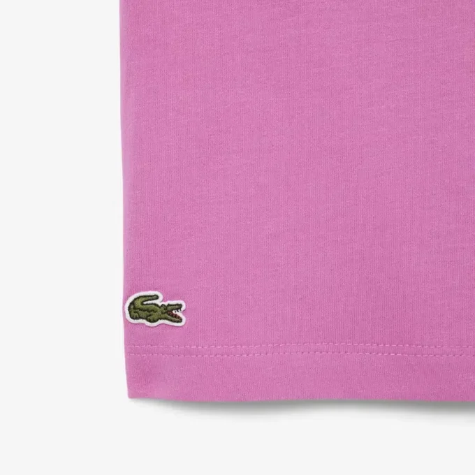 Broderad bomullst-shirt Broderad bomullst-shirt