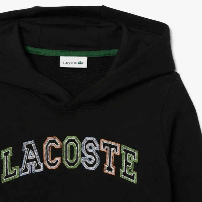 Broderad fleece-hoodie Broderad fleece-hoodie
