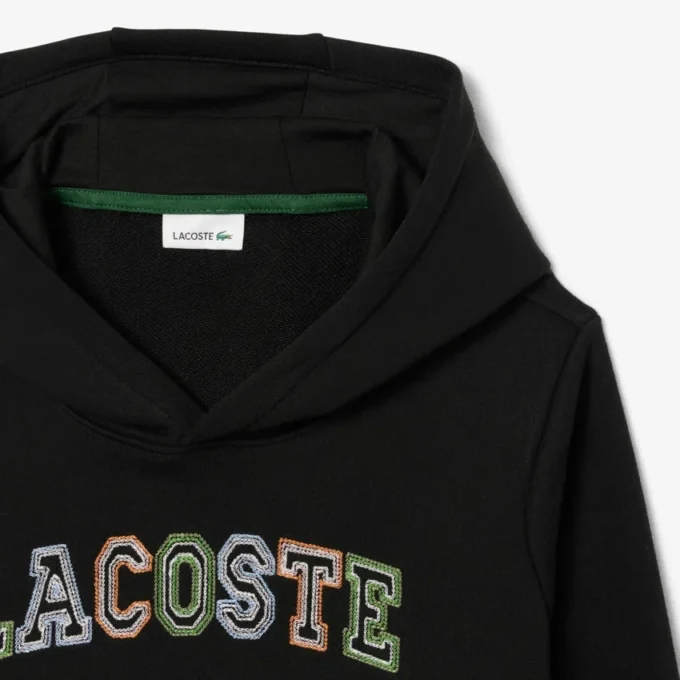 Broderad fleece-hoodie Broderad fleece-hoodie