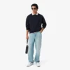 Broderad fleecesweatshirt Broderad fleecesweatshirt